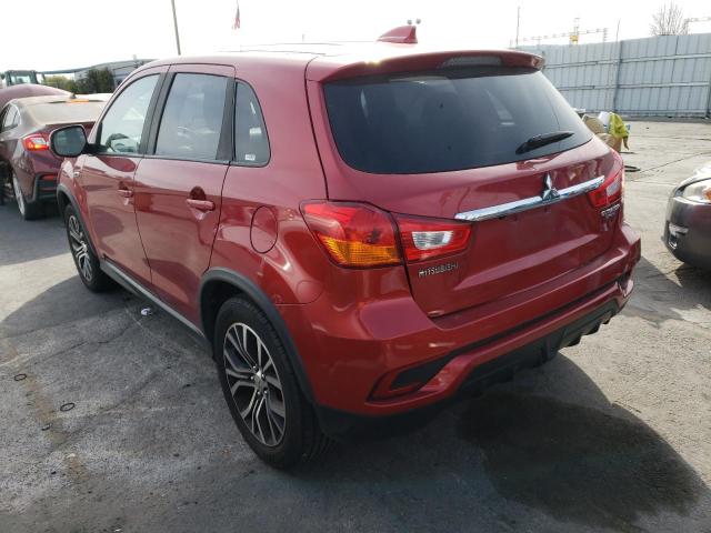 JA4AR3AU8KU017518 - 2019 MITSUBISHI OUTLANDER 红色 照片 2