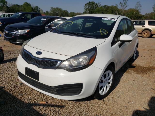 KNADN4A37C6077174 - 2012 KIA RIO EX  photo 2