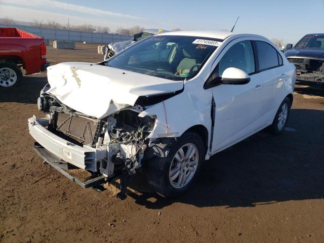 1G1JA5SH2D4152449 - 2013 CHEVROLET SONIC LS 白色 照片 1