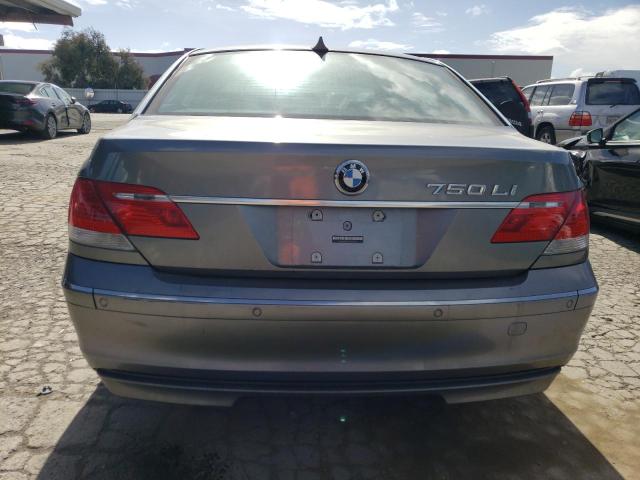 WBAHN835X7DT65960 - 2007 BMW 750 GRAY photo 6