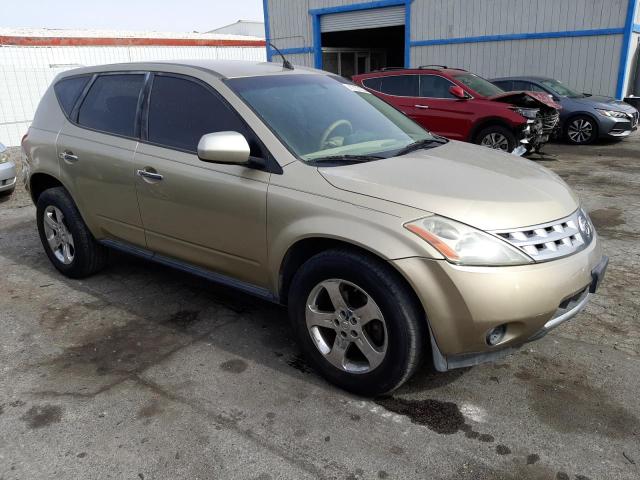 JN8AZ08W46W524460 - 2006 NISSAN MURANO SL GOLD photo 4