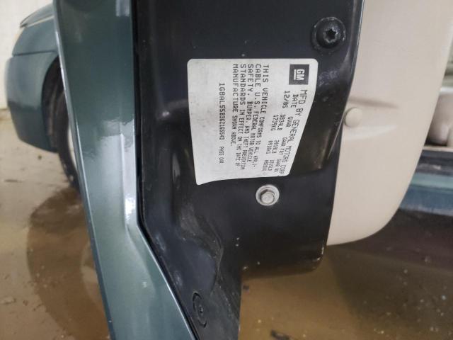 1G8AL55B36Z165543 - 2006 SATURN ION LEVEL GREEN photo 10