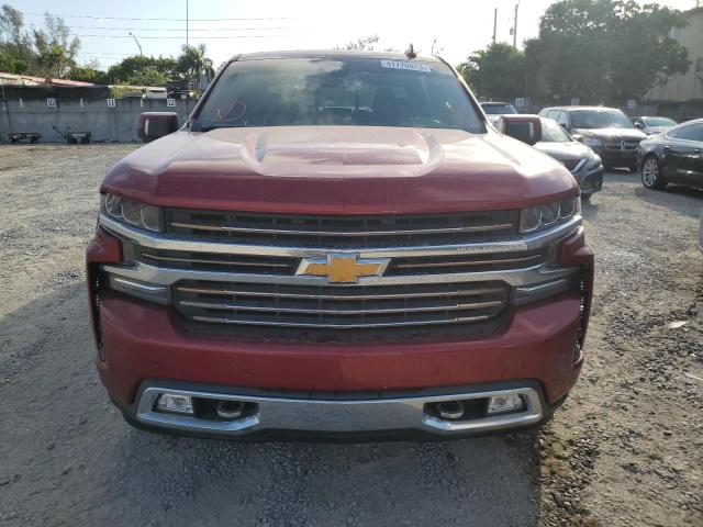 1GCUYHED5NZ170670 - 2022 CHEVROLET SILVERADO RED photo 5