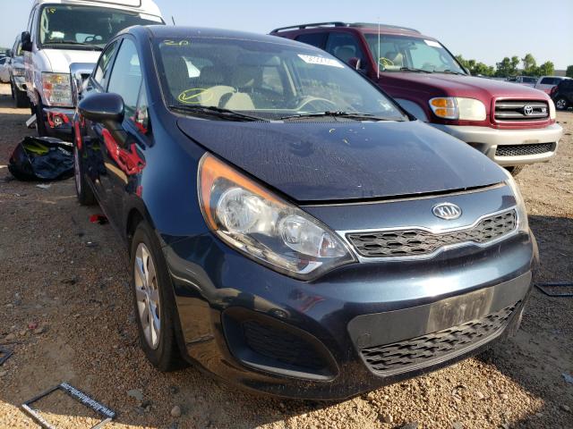 KNADN5A36D6096970 - 2013 KIA RIO BLUE photo 1