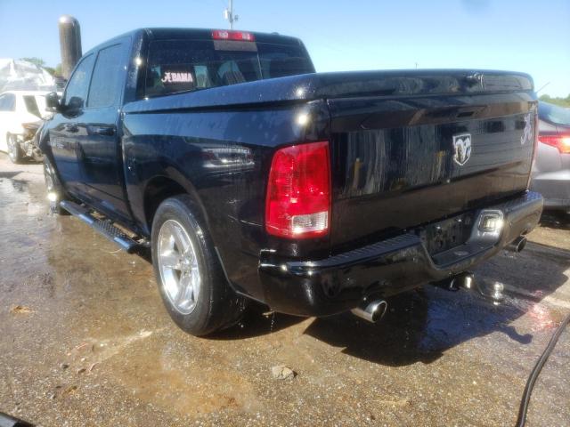 1C6RD6MT9CS313485 - 2012 DODGE RAM 1500 S BLACK photo 3