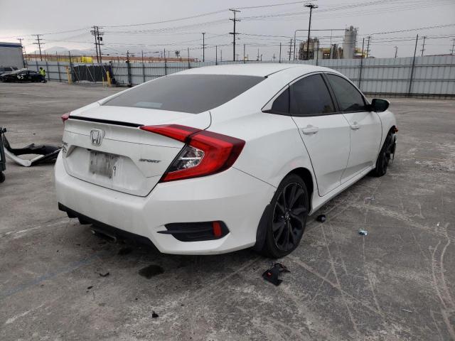 19XFC2F85LE001599 - 2020 HONDA CIVIC SPOR WHITE photo 4