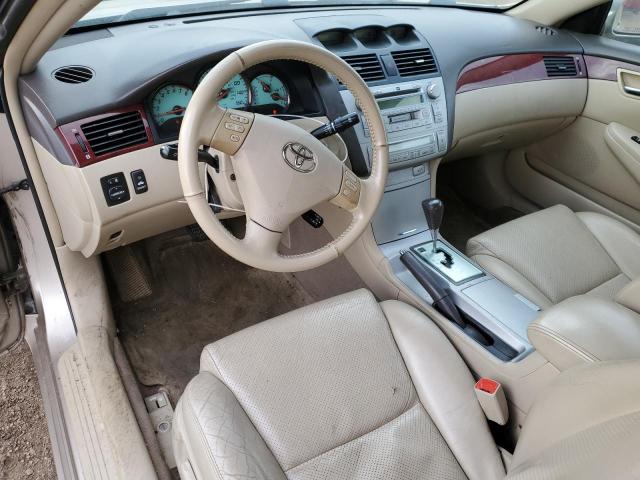 4T1CA30P05U054404 - 2005 TOYOTA CAMRY SOLA GOLD photo 8