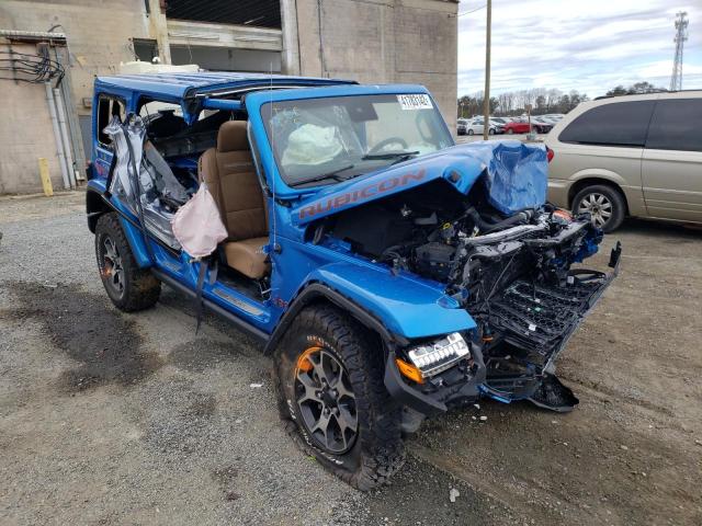 1C4JJXFM8NW111291 - 2022 JEEP WRANGLER BLUE photo 1