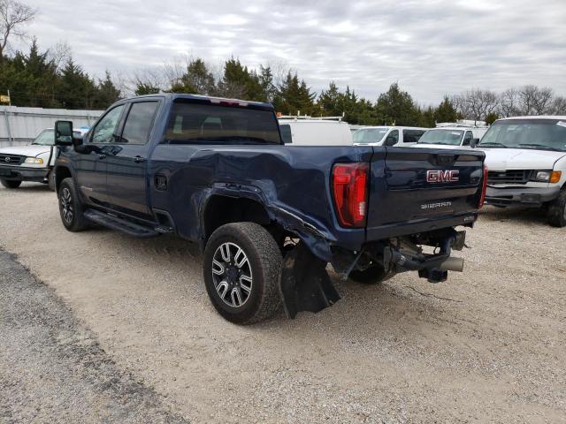 1GT49VEY2NF110295 - 2022 GMC SIERRA K35 BLUE photo 2