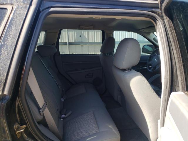 1J8GS48K17C607287 - 2007 JEEP GRAND CHER Negro foto 11