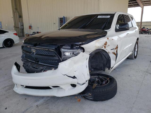 1C4SDHCT5CC330544 - 2012 DODGE DURANGO R/ WHITE photo 2