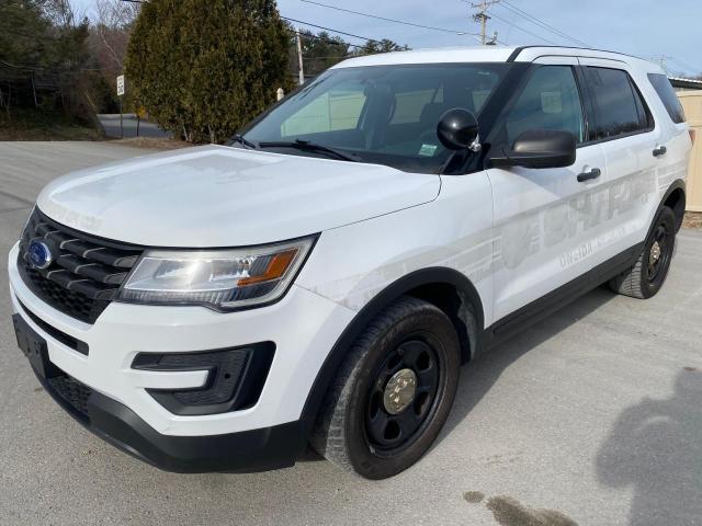 1FM5K8ARXKGA29202 - 2019 FORD EXPLORER P WHITE photo 1
