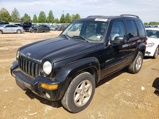 1J4GK58KX3W541290 - 2003 JEEP LIBERTY LI BLACK photo 2