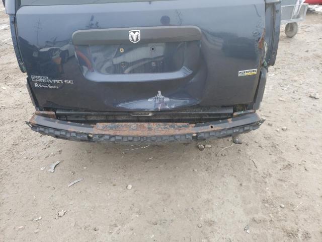 1D8HN44H98B179166 - 2008 DODGE CARAVAN BLUE photo 9