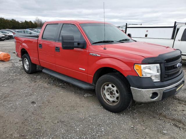 1FTVW1CTXDKD55378 - 2013 FORD F150 SUPER RED photo 4