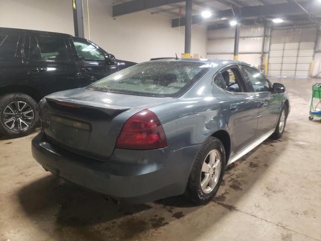 2G2WP552X71173931 - 2007 PONTIAC GRAND PRIX ნაცრისფერი ფოტო 4