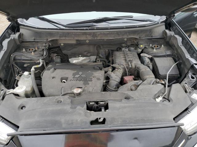 JA4AP3AU6KU028944 - 2019 MITSUBISHI OUTLANDER შავი ფოტო 11