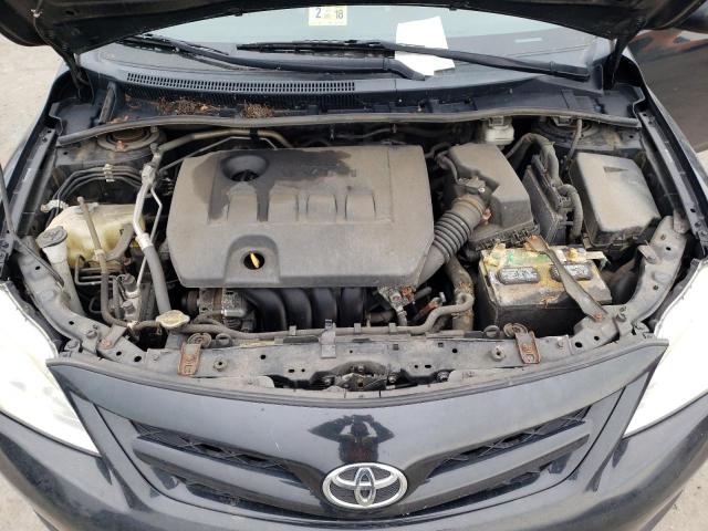 2T1BU4EE9BC644064 - 2011 TOYOTA COROLLA BA BLACK photo 11