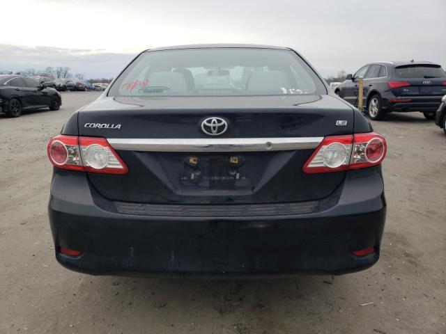 2T1BU4EE9BC644064 - 2011 TOYOTA COROLLA BA BLACK photo 6