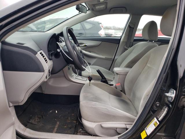 2T1BU4EE9BC644064 - 2011 TOYOTA COROLLA BA BLACK photo 7