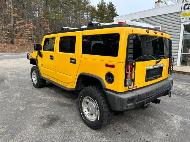 5GRGN23U93H144564 - 2003 HUMMER H2 YELLOW photo 3