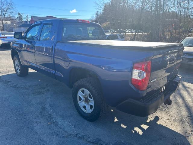 5TFUM5F12EX056619 - 2014 TOYOTA TUNDRA DOU BLUE photo 2