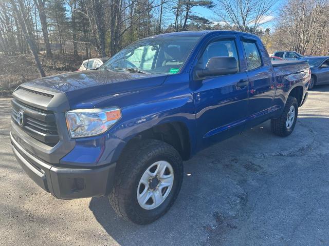 5TFUM5F12EX056619 - 2014 TOYOTA TUNDRA DOU BLUE photo 3