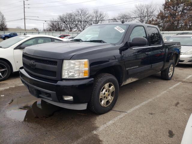 3GCEC13098G230531 - 2008 CHEVROLET SILVERADO BLACK photo 1