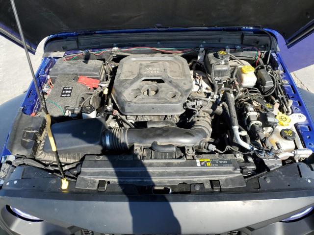 1C4HJXDN2JW283756 - 2018 JEEP WRANGLER U Синій фото 12