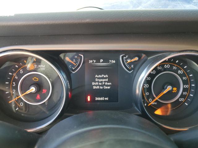 1C4HJXDN2JW283756 - 2018 JEEP WRANGLER U Синій фото 9