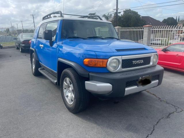 JTEZU11F070013471 - 2007 TOYOTA FJ CRUISER BLUE photo 1