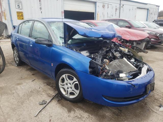 1G8AJ52F83Z128917 - 2003 SATURN ION LEVEL Mavi foto 1
