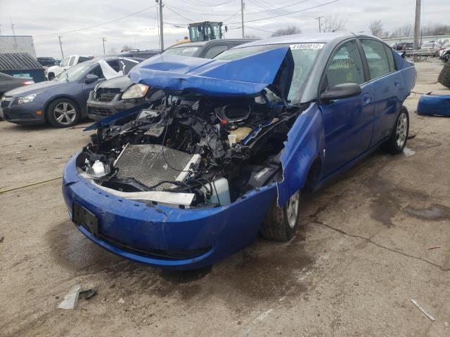 1G8AJ52F83Z128917 - 2003 SATURN ION LEVEL Mavi foto 2