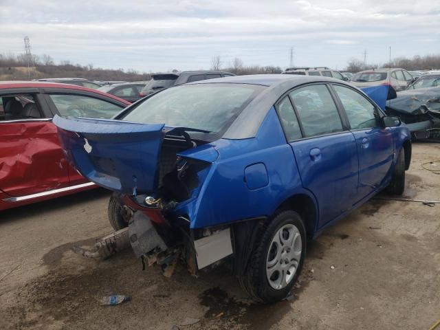1G8AJ52F83Z128917 - 2003 SATURN ION LEVEL Mavi foto 4