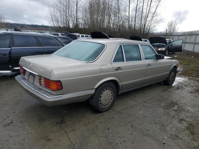 WDBCA39E5MA581410 - 1991 MERCEDES-BENZ 560 SEL BEIGE photo 3