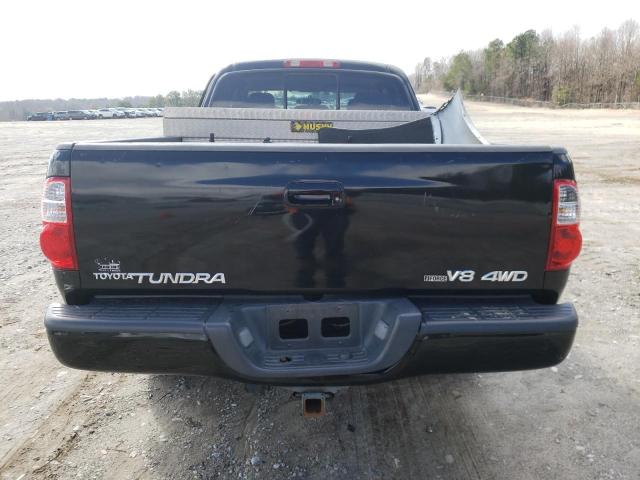 5TBBT48106S482455 - 2006 TOYOTA TUNDRA ACC BLACK photo 6