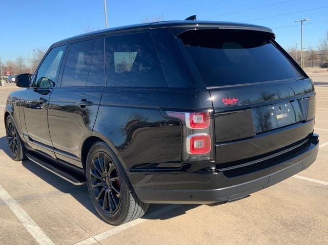 SALGS2SV8JA511425 - 2018 LAND ROVER RANGE ROVE BLACK photo 3