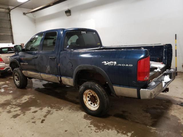 1D7KU28683J578613 - 2003 DODGE RAM 2500 S BLUE photo 2