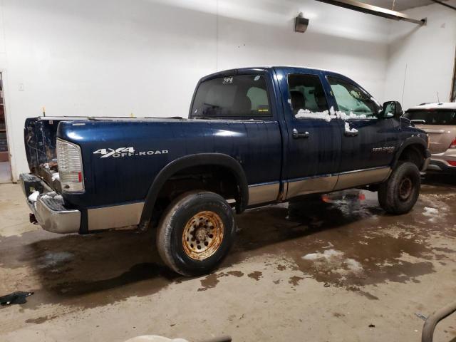 1D7KU28683J578613 - 2003 DODGE RAM 2500 S BLUE photo 3