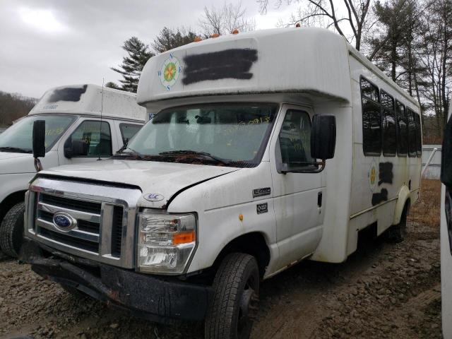 1FDFE4FS8CDB15885 - 2012 FORD ECONOLINE WHITE photo 1