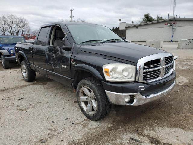 1D7HU18218S533385 - 2008 DODGE RAM 1500 S BLACK photo 4