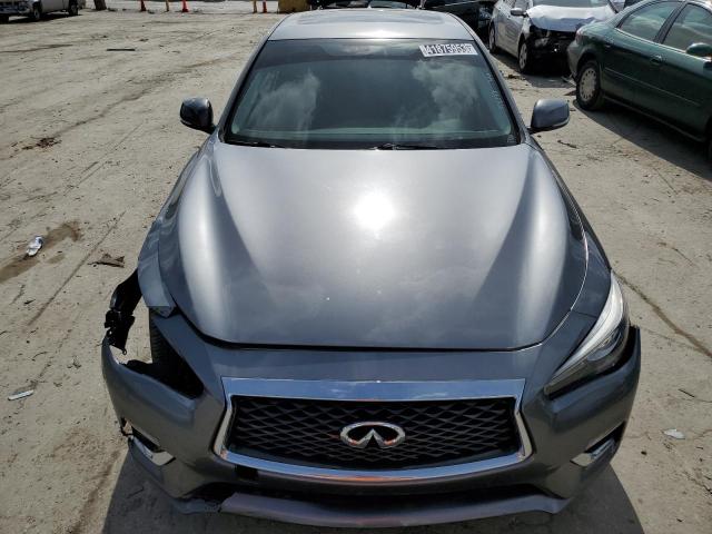 JN1EV7APXJM358277 - 2018 INFINITI Q50 LUXE GRAY photo 5