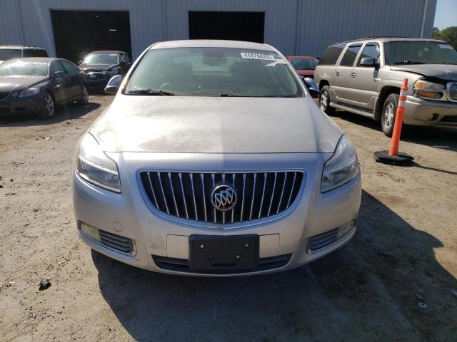 W04GR5EC7B1074043 - 2011 BUICK REGAL CXL SILVER photo 5