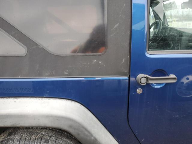 1J4AA2D15AL105773 - 2010 JEEP WRANGLER S BLUE photo 10