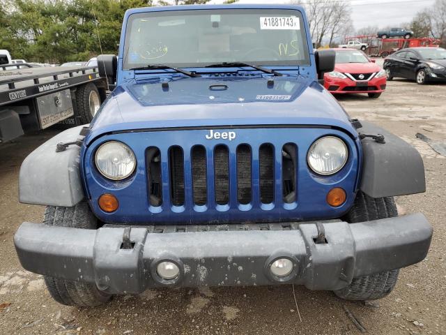 1J4AA2D15AL105773 - 2010 JEEP WRANGLER S BLUE photo 5