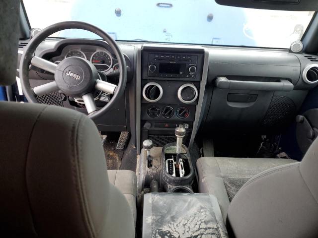 1J4AA2D15AL105773 - 2010 JEEP WRANGLER S BLUE photo 8