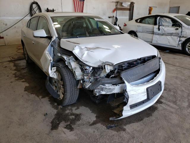 1G4GD5GR1CF197665 - 2012 BUICK LACROSSE P WHITE photo 1