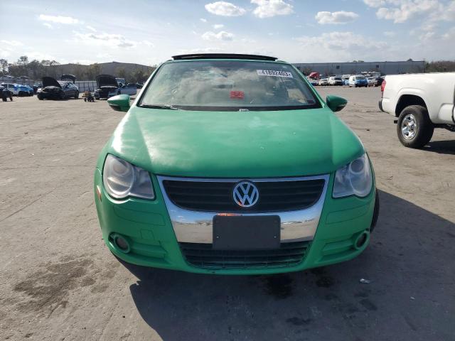 WVWBA71F69V019332 - 2009 VOLKSWAGEN EOS TURBO GREEN photo 5