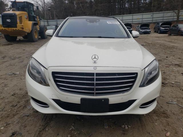 WDDUG8FB5EA046225 - 2014 MERCEDES-BENZ S 550 4MAT WHITE photo 5