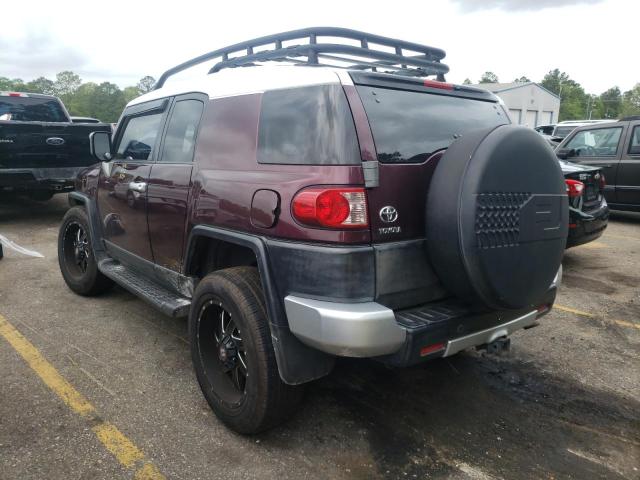 JTEBU11F270083832 - 2007 TOYOTA FJ CRUISER BURGUNDY photo 3